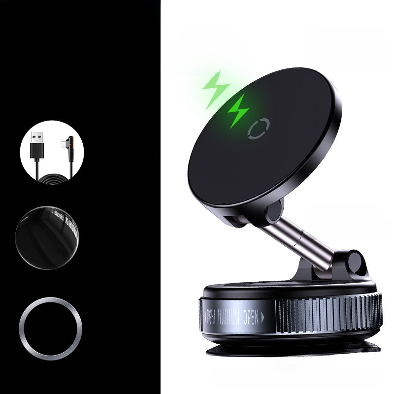 Wireless Charging Car Phone Holder with Magnetic Mount