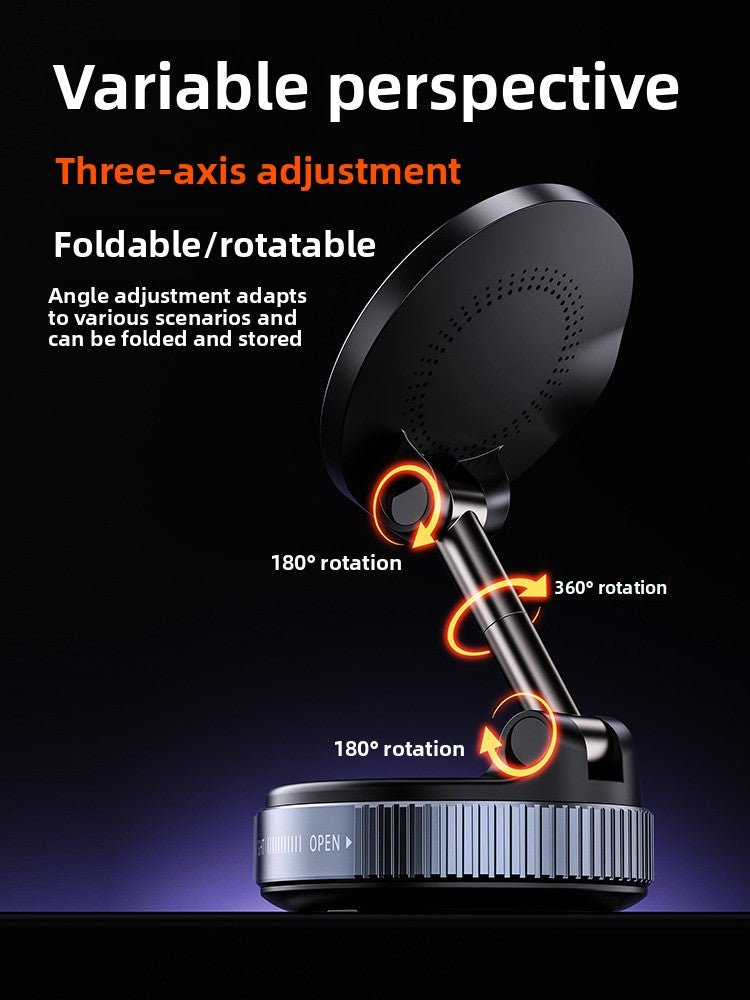 Wireless Charging Car Phone Holder with Magnetic Mount